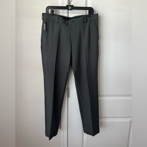 Van Heusen Men’s Pants 33x30 Black Slim Fit 4-Way Stretch Flex3 Waistband NEW